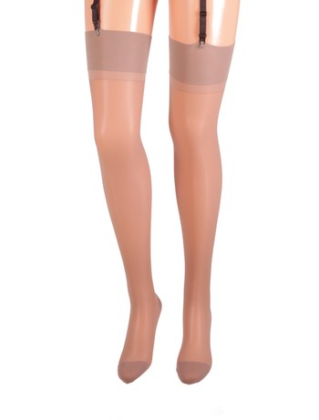 Bahner Compression Stockings fine 70 taupe