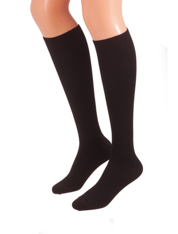 Bahner Support Knee Cotton nearlyblack