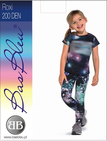Bas Bleu Roxi children leggings Galaxy 