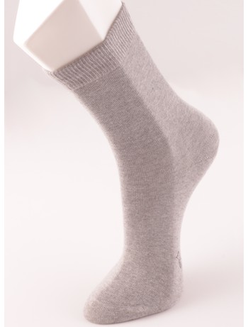 Bonnie Doon Children's Cotton Socks light grey heather