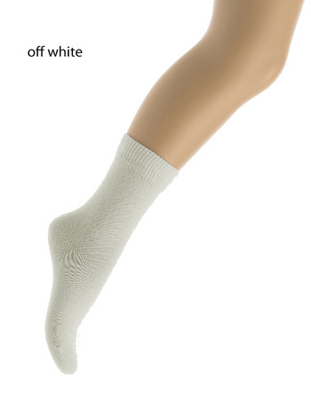 Bonnie Doon Children's Cotton Socks off white