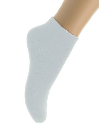 Bonnie Doon Cotton Ankle Socks for Children white