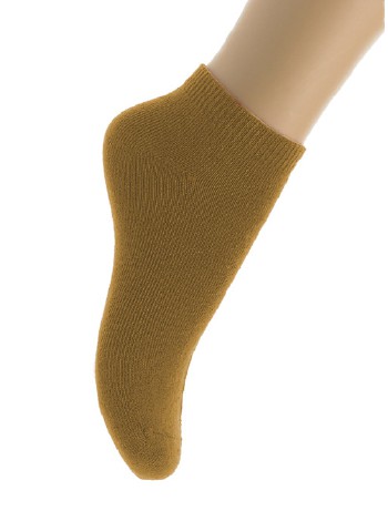 Bonnie Doon Cotton Ankle Socks for Children sand