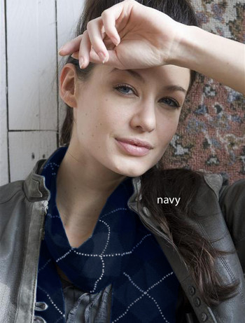 Bonnie Doon Argyle Scarf navy