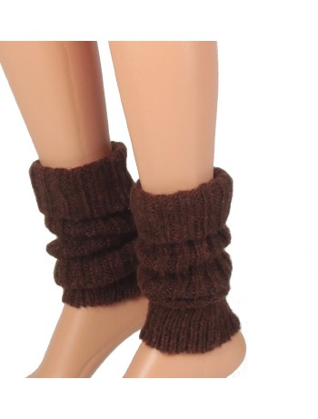 Bonnie Doon Soft & Shiny Leg Warmers cabernet