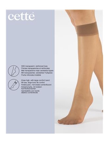 Cette Mexico Knee High Socks Double Pack 