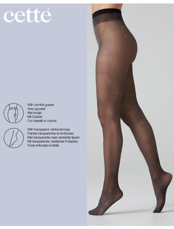 Cette Hollywood Lurex Tights 