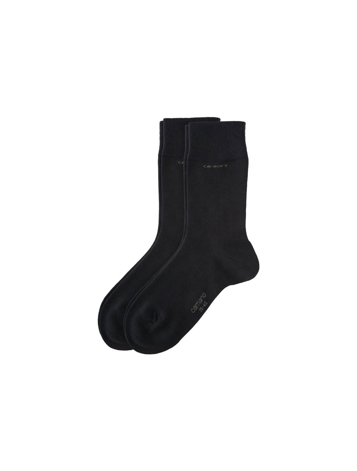 Camano CA-Soft cottons socks with pressure-free top 2-pack