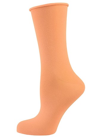 Elbeo Light Cotton Roll Top Socks orange
