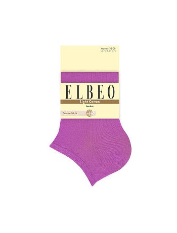Elbeo Light Cotton Sneaker Socks fuchsia