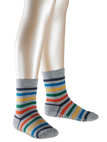 Falke New Stripe Home Socks greymelange-mix