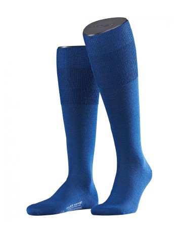 Falke Airport Men's Knee High Socks royal blue