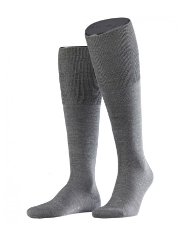 Falke Airport Men's Knee High Socks dark grey