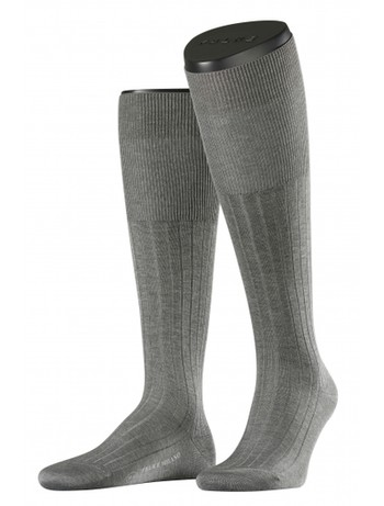 Falke Milano Men's Knee High Socks light grey 