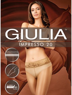 Giulia Impresso 20 Transparent Low Rise Tights