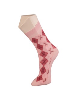 Giulia Rose Patterned Cotton Socks