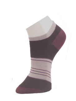 Giulia Striped Sneaker Socks
