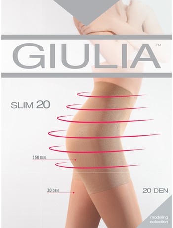 Giulia Slim 20 Shapewear Tights daino