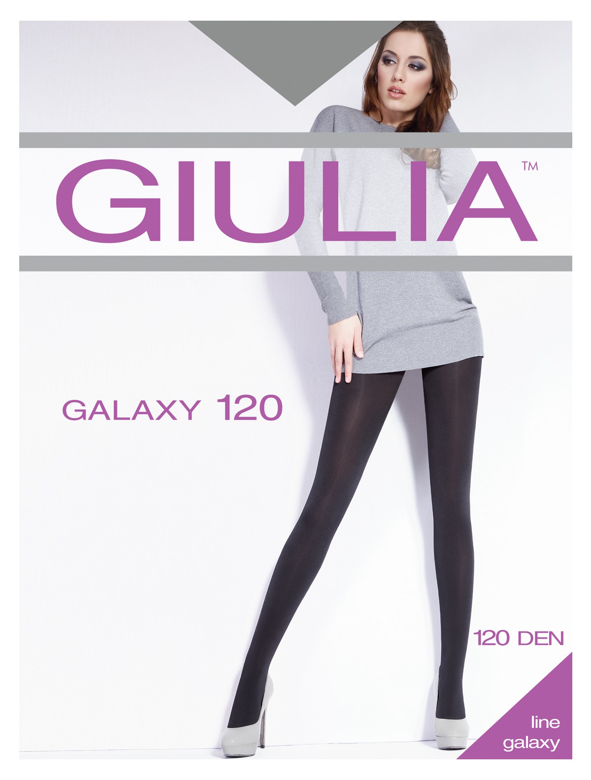 Giulia Galaxy 120 3D Opaque Tights