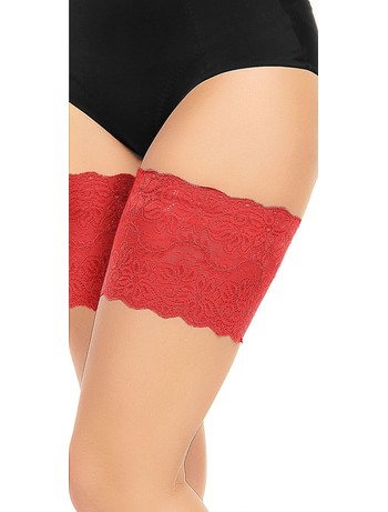 Glamory Anti-Chaffing thigh bands red