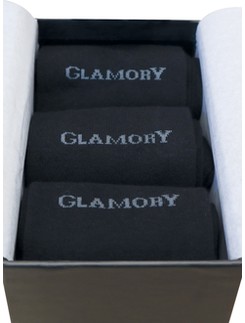Glamory Freedom Box 3 pairs cotton men socks