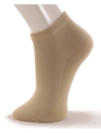 Hudson Relax Cotton Dry Women's Sneaker Socks sisal