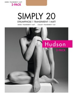 Hudson Simply Shine 15 Sheers Double Pack