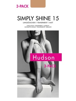 Hudson Simply Shine 15 Long Socks Triple Pack