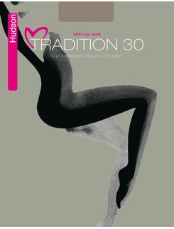 Hudson Tradition 30 Plus Size Tights